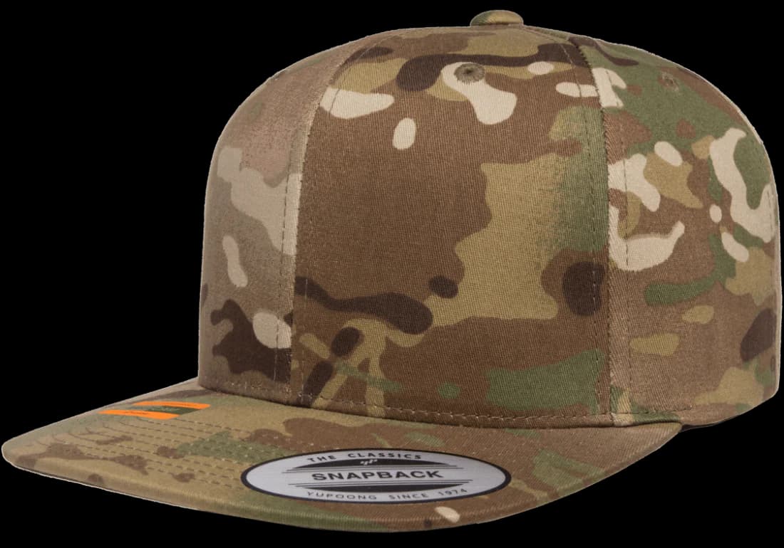 Gorra Flexfit Multicam Snapback 6089MC - Visera Plana - AURATECH | Goldcaps