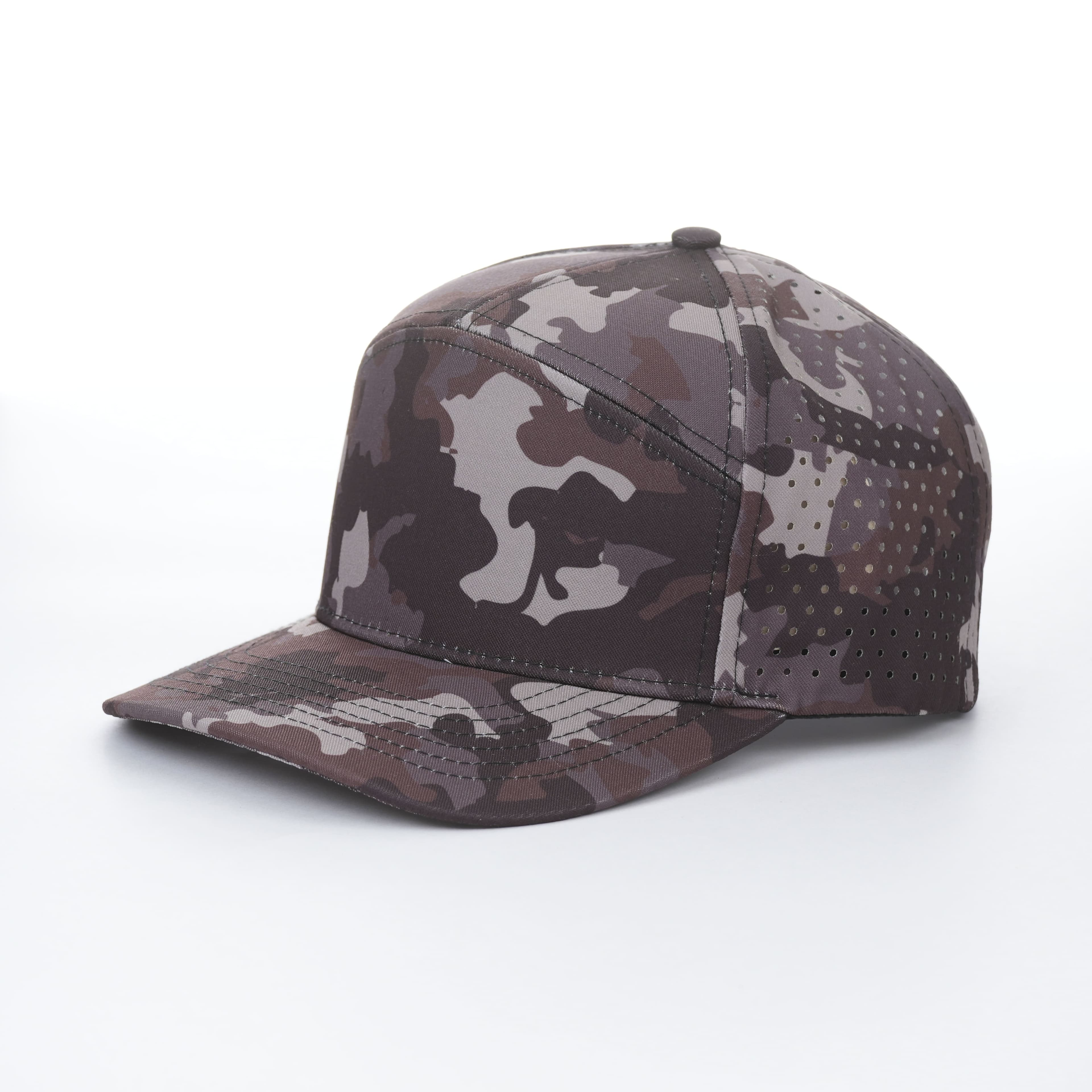 Gorra Camuflada Premium 6 Paneles Semi Impermeable para Bordado alternate
