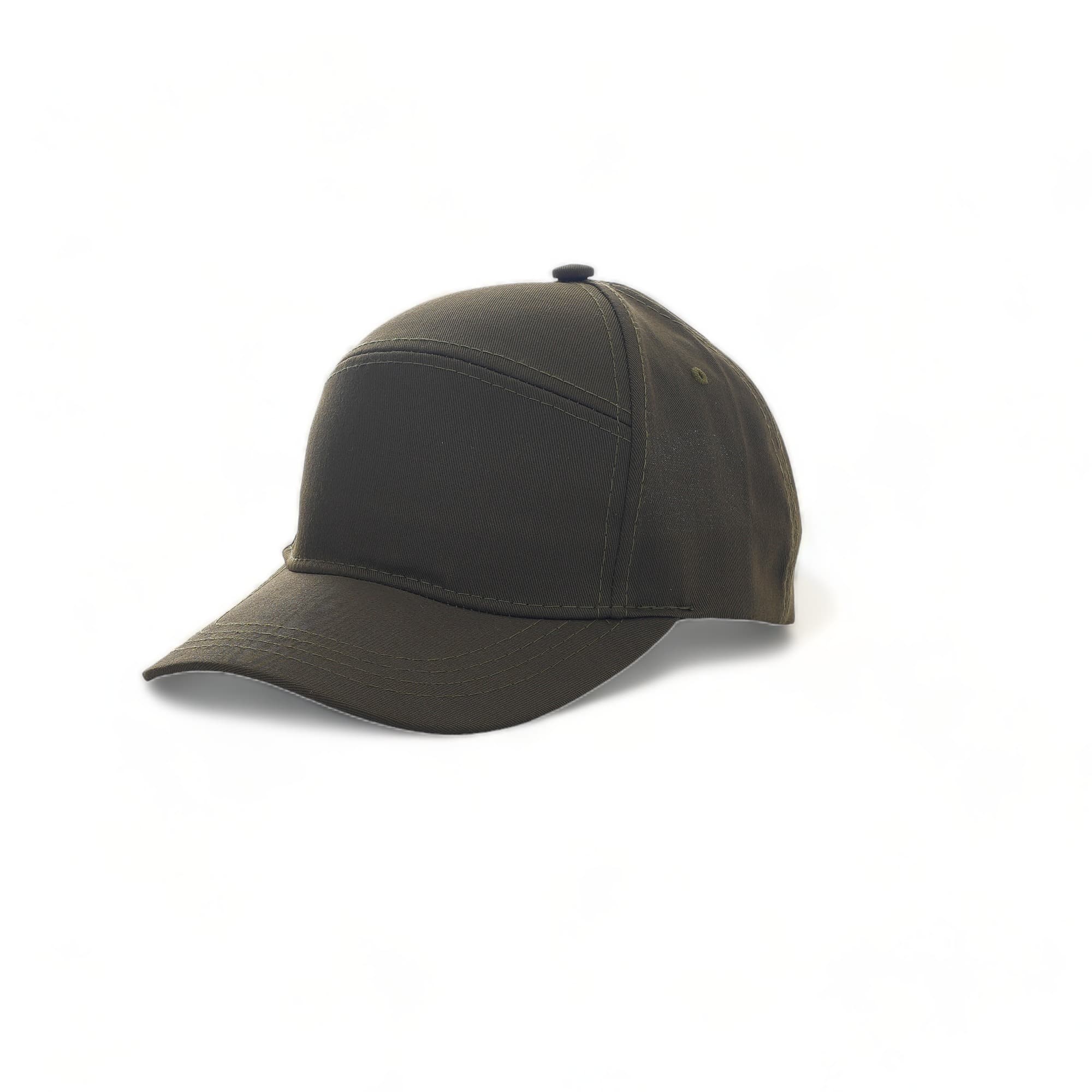 Gorra 6 Paneles de Algodón con Frente Liso para Bordado alternate